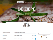 Tablet Screenshot of deziepe.nl